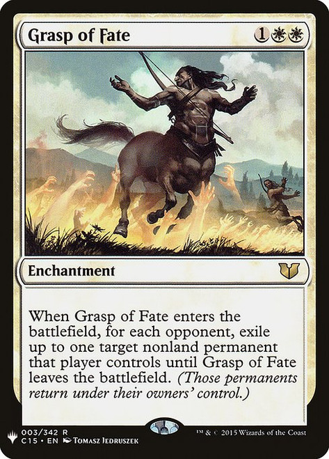 Grasp of Fate (PLST) (#C15-3)