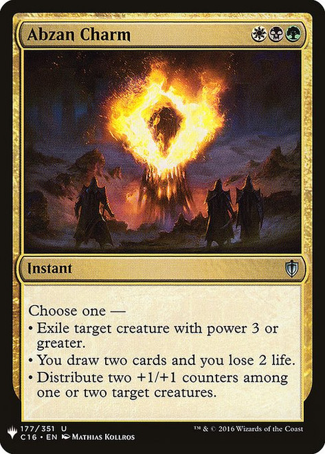 Abzan Charm (PLST) (#C16-177)