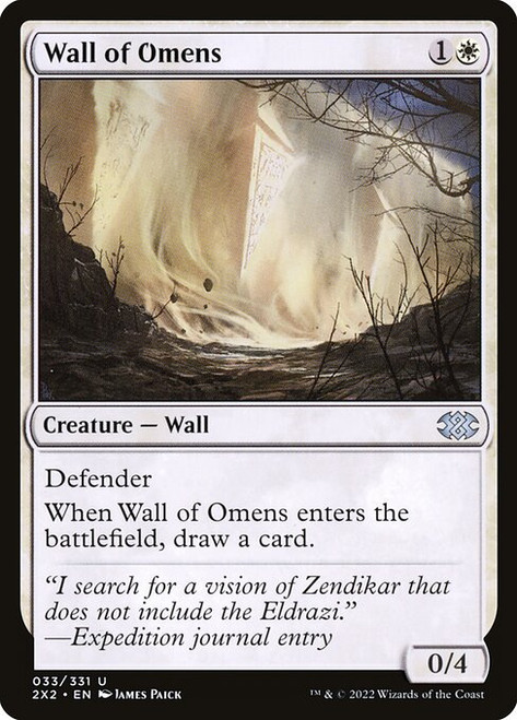 Wall of Omens (2X2) (Foil) (#33)