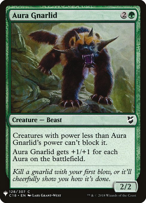 Aura Gnarlid (PLST) (#C18-128)