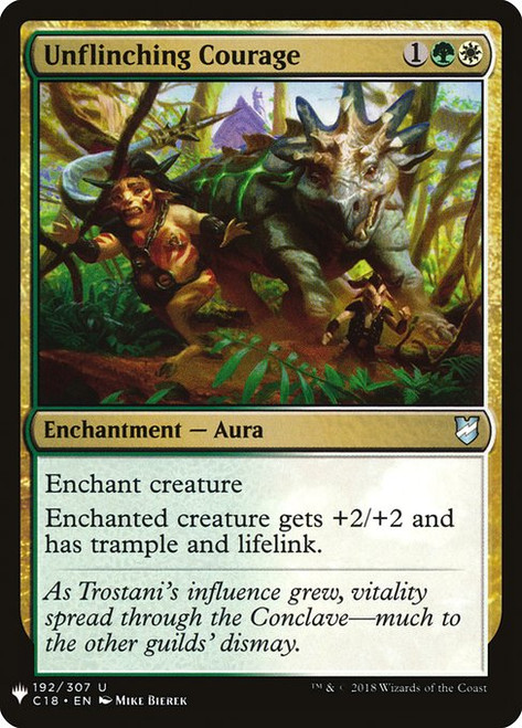 Unflinching Courage (PLST) (#C18-192)