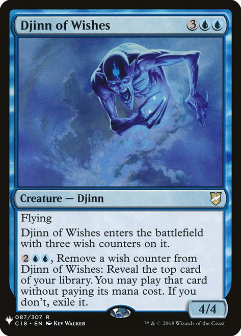 Djinn of Wishes (PLST) (#C18-87)