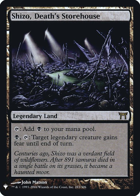 Shizo, Death's Storehouse (PLST) (Foil) (#CHK-283)