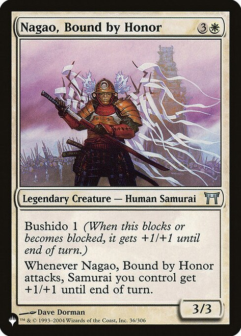 Nagao, Bound by Honor (PLST) (#CHK-36)