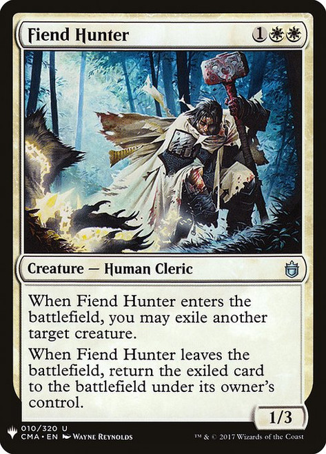 Fiend Hunter (PLST) (#CMA-10)