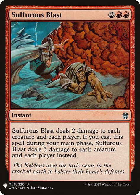 Sulfurous Blast (PLST) (#CMA-88)