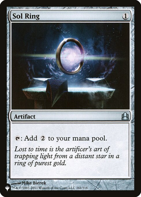 Sol Ring (PLST) (#CMD-261)