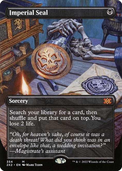Imperial Seal (2X2) (Foil) (Borderless) (#354)