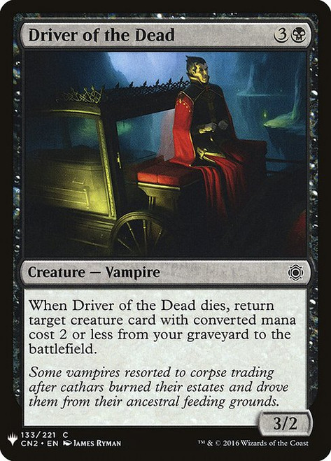 Driver of the Dead (PLST) (#CN2-133)