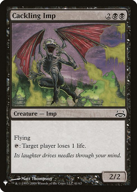Cackling Imp (PLST) (#DDC-41)