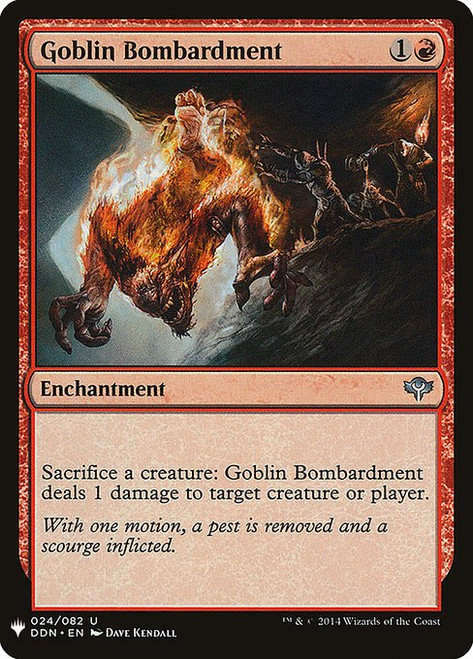 Goblin Bombardment (PLST) (#DDN-24)