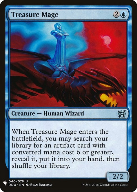 Treasure Mage (PLST) (#DDU-40)