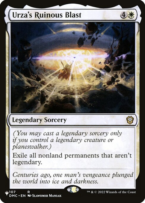 Urza's Ruinous Blast (PLST) (#DMC-107)