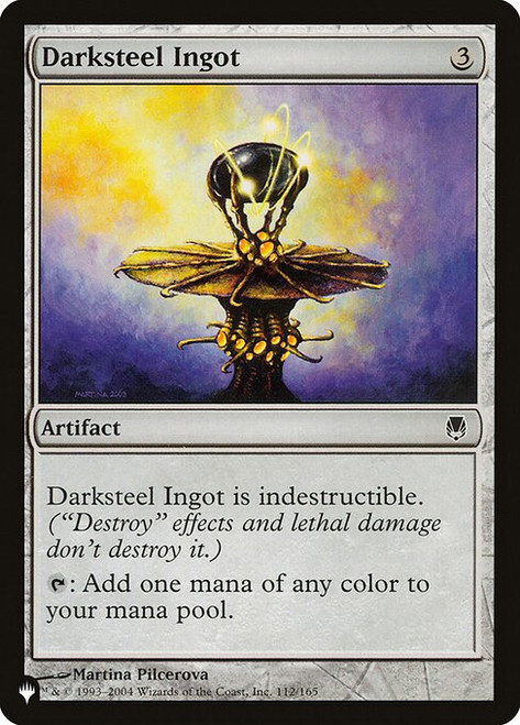 Darksteel Ingot (PLST) (#DST-112)