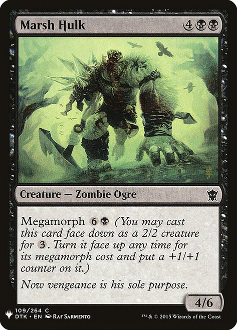 Marsh Hulk (PLST) (#DTK-109)