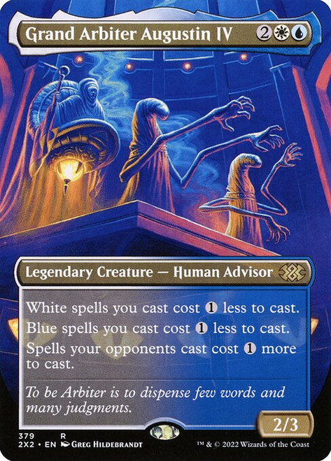 Grand Arbiter Augustin IV (2X2) (Foil) (Borderless) (#379)