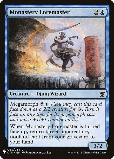 Monastery Loremaster (PLST) (#DTK-63)