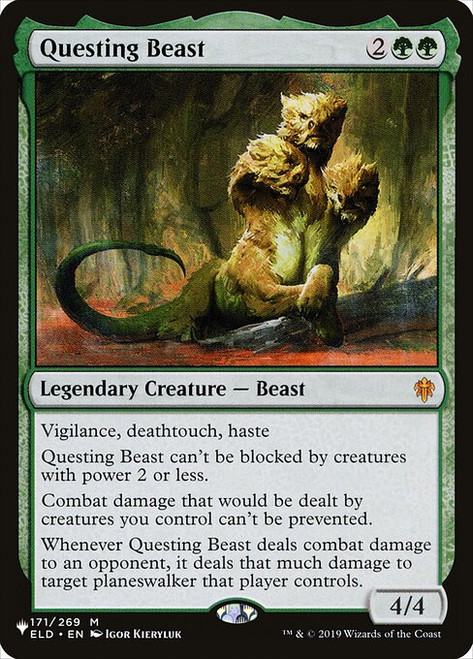 Questing Beast (PLST) (#ELD-171)