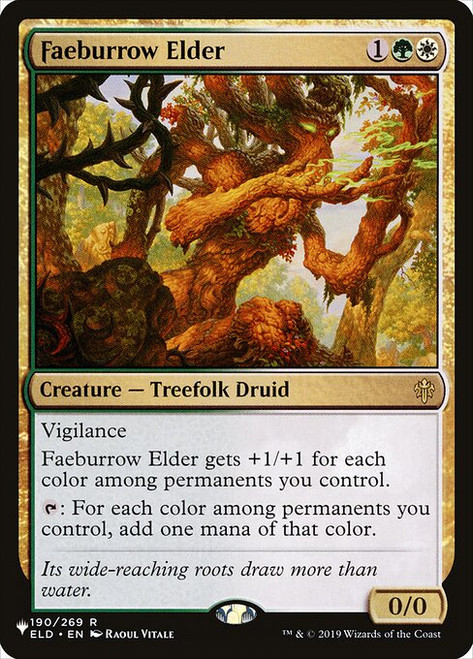Faeburrow Elder (PLST) (#ELD-190)