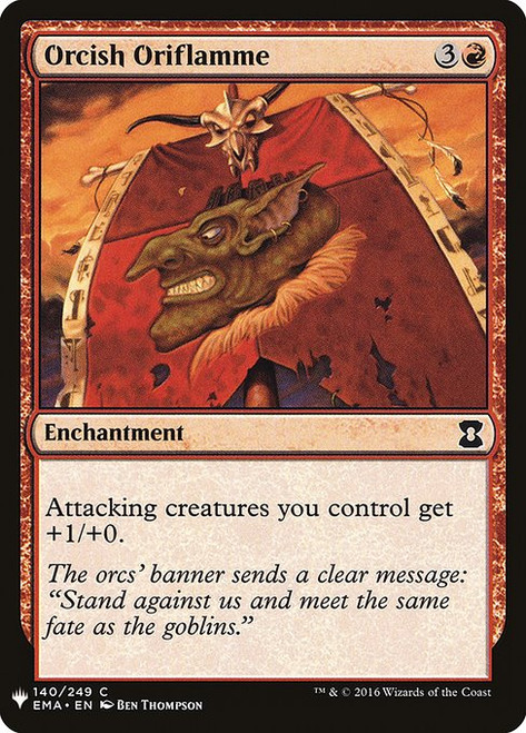 Orcish Oriflamme (PLST) (#EMA-140)