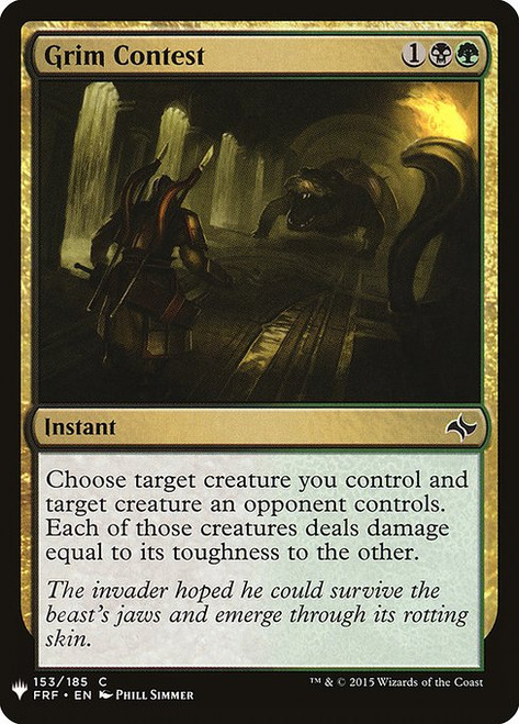 Grim Contest (PLST) (#FRF-153)