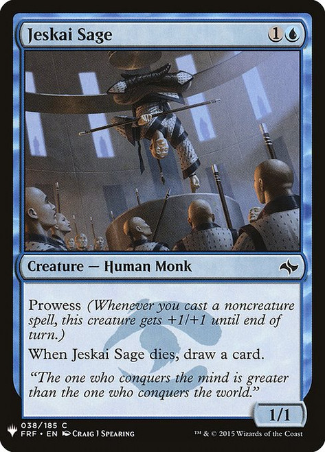 Jeskai Sage (PLST) (#FRF-38)