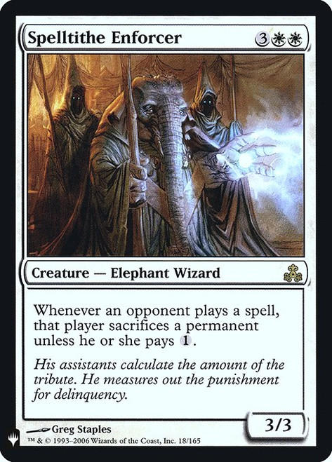 Spelltithe Enforcer (PLST) (Foil) (#GPT-18)