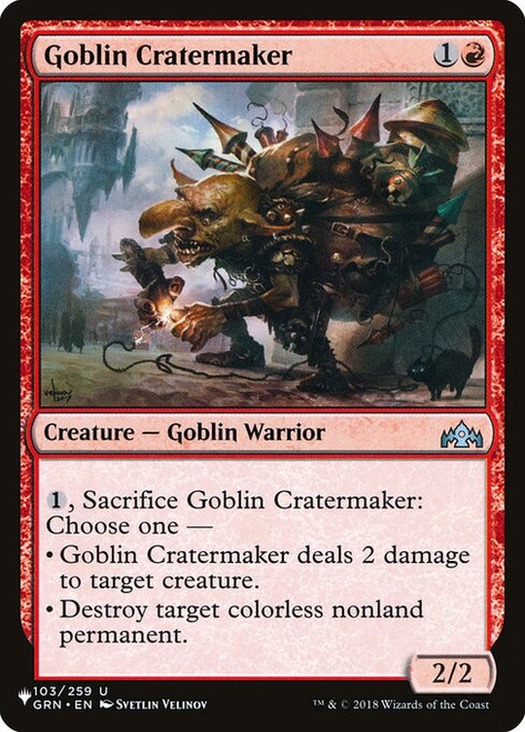 Goblin Cratermaker (PLST) (#GRN-103)