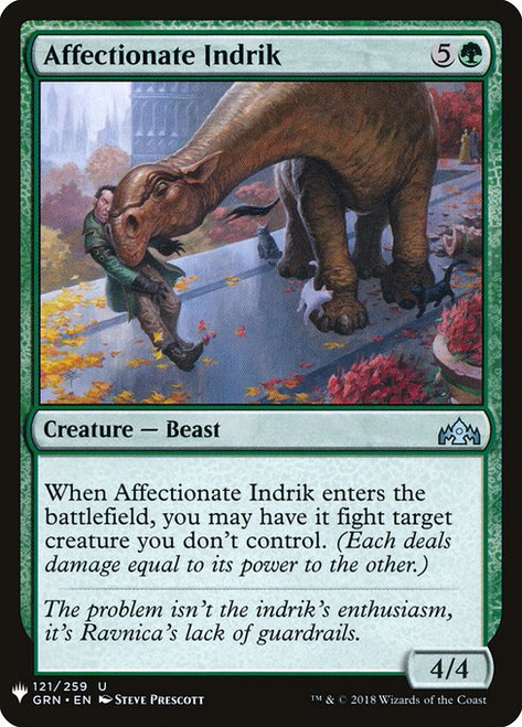 Affectionate Indrik (PLST) (#GRN-121)