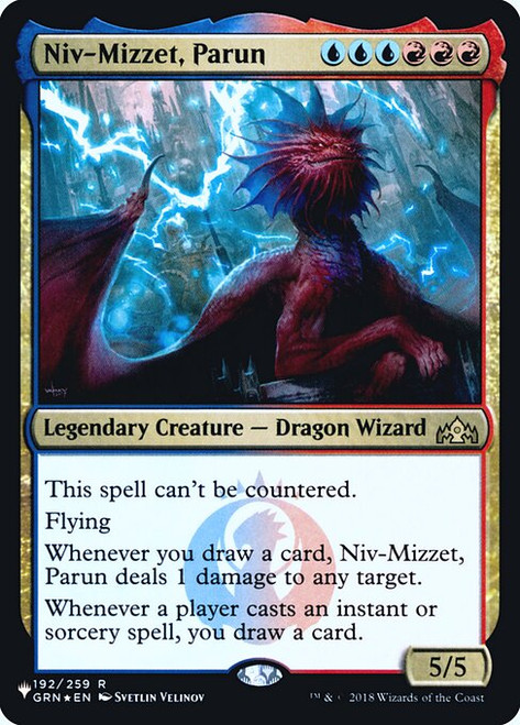 Niv-Mizzet, Parun (PLST) (Foil) (#GRN-192)