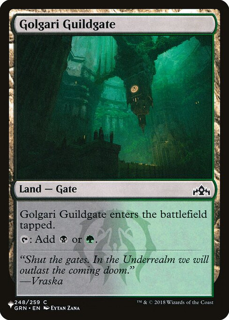 Golgari Guildgate (PLST) (#GRN-248)