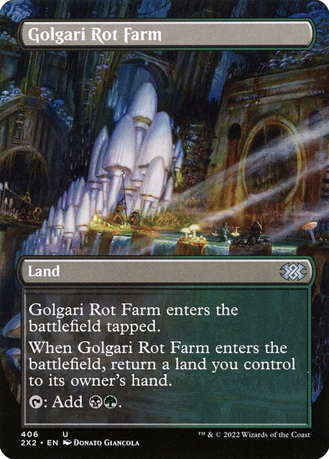 Golgari Rot Farm (2X2) (Borderless) (#406)
