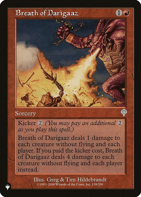 Breath of Darigaaz (PLST) (#INV-138)