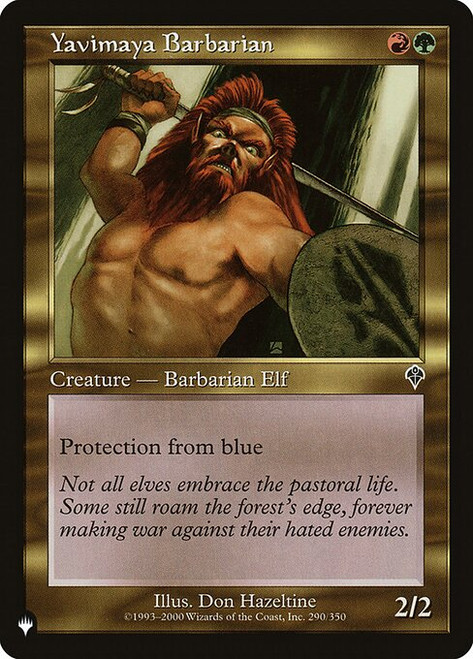 Yavimaya Barbarian (PLST) (#INV-290)