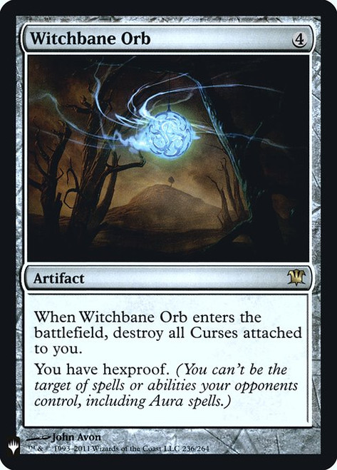 Witchbane Orb (PLST) (Foil) (#ISD-236)