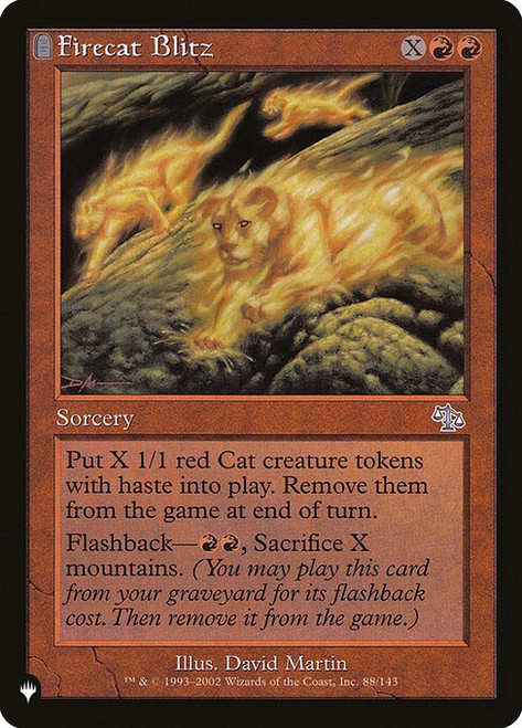 Firecat Blitz (PLST) (#JUD-88)