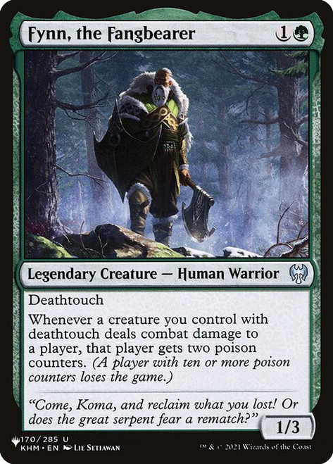 Fynn, the Fangbearer (PLST) (#KHM-170)