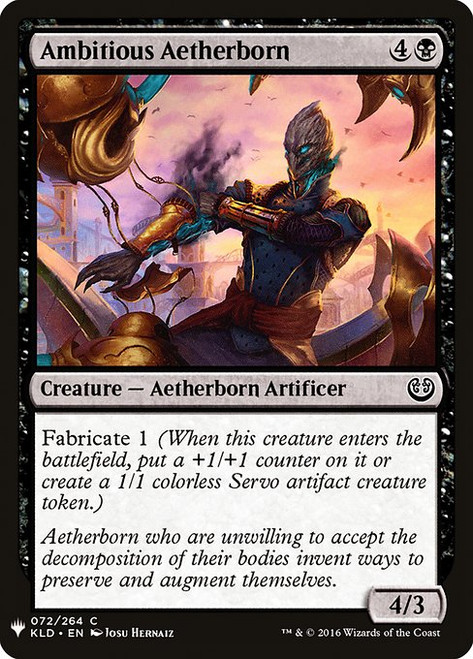 Ambitious Aetherborn (PLST) (#KLD-72)