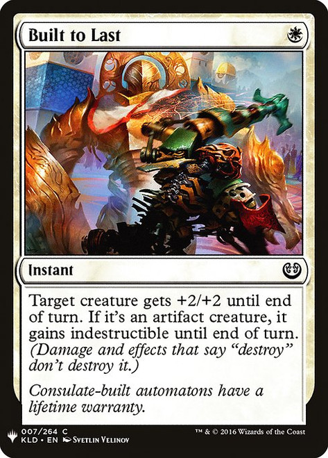Built to Last (PLST) (#KLD-7)