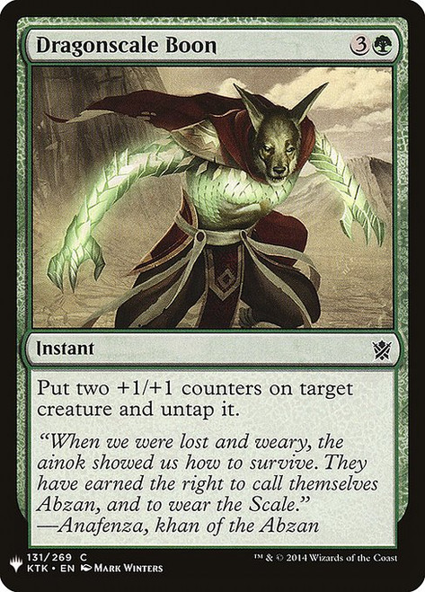 Dragonscale Boon (PLST) (#KTK-131)