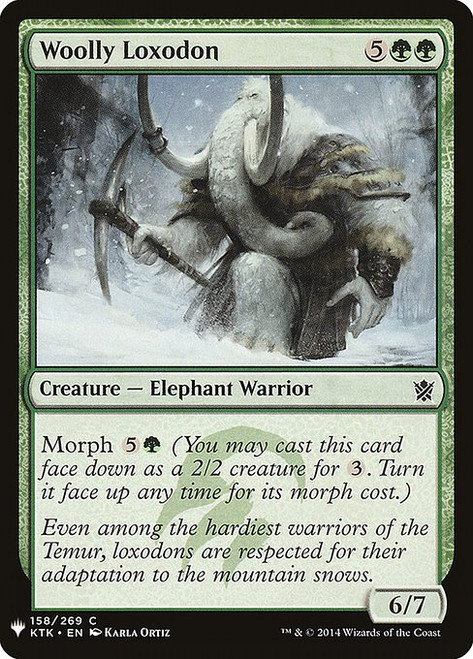 Woolly Loxodon (PLST) (#KTK-158)