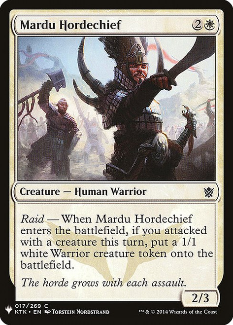 Mardu Hordechief (PLST) (#KTK-17)