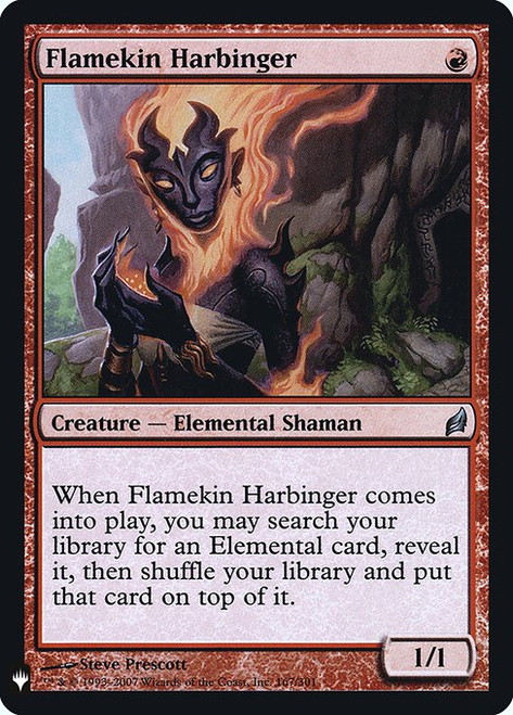 Flamekin Harbinger (PLST) (Foil) (#LRW-167)