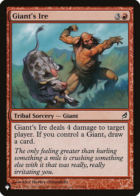 Giant's Ire (PLST) (#LRW-170)