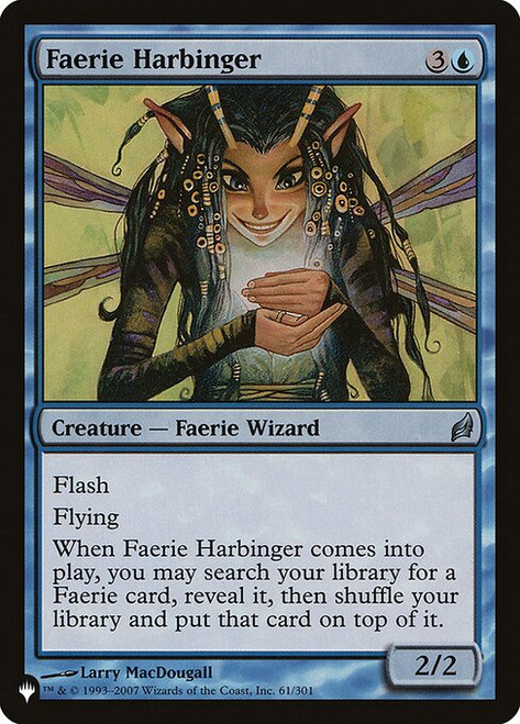 Faerie Harbinger (PLST) (#LRW-61)