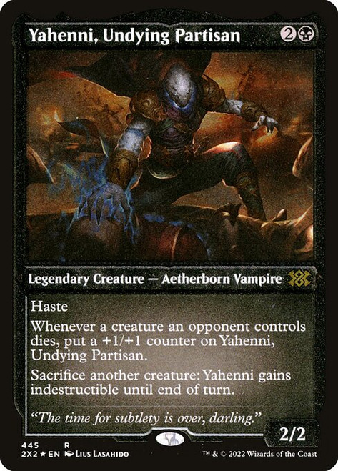 Yahenni, Undying Partisan (2X2) (FoilEtched) (#445)