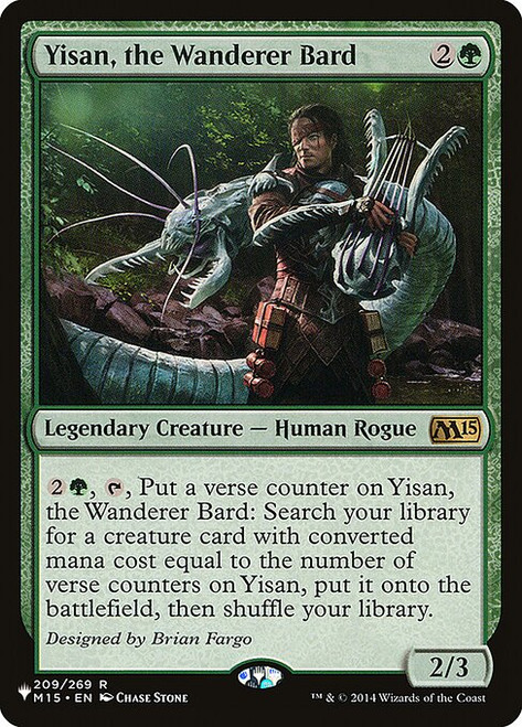 Yisan, the Wanderer Bard (PLST) (#M15-209)