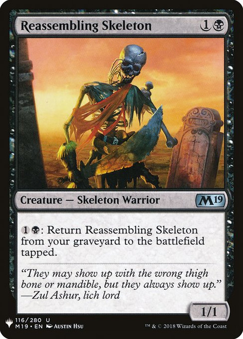 Reassembling Skeleton (PLST) (#M19-116)