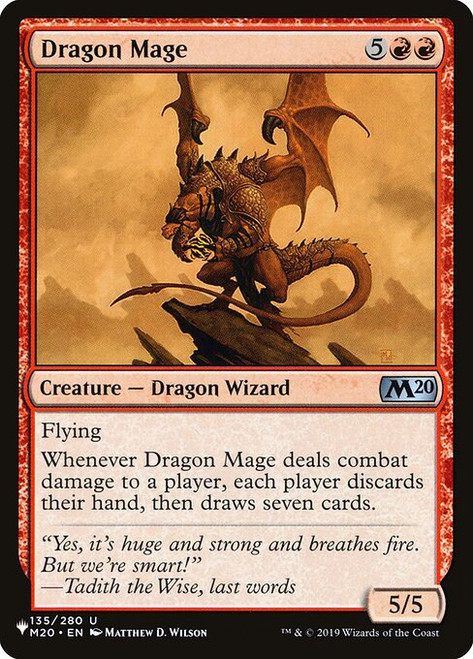 Dragon Mage (PLST) (#M20-135)