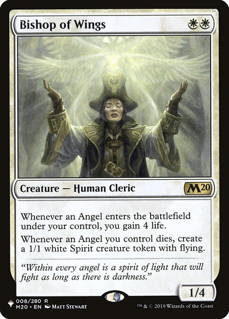 Bishop of Wings (PLST) (#M20-8)
